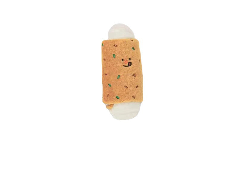 Pet Dog Rice Cake Voice Slow Feeder Toy